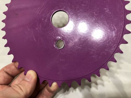 TUF NECK U.S.A. 43t SPROCKET LAVENDER PURPLE OLD SCHOOL BMX - Fresh Stock Dated December 2025