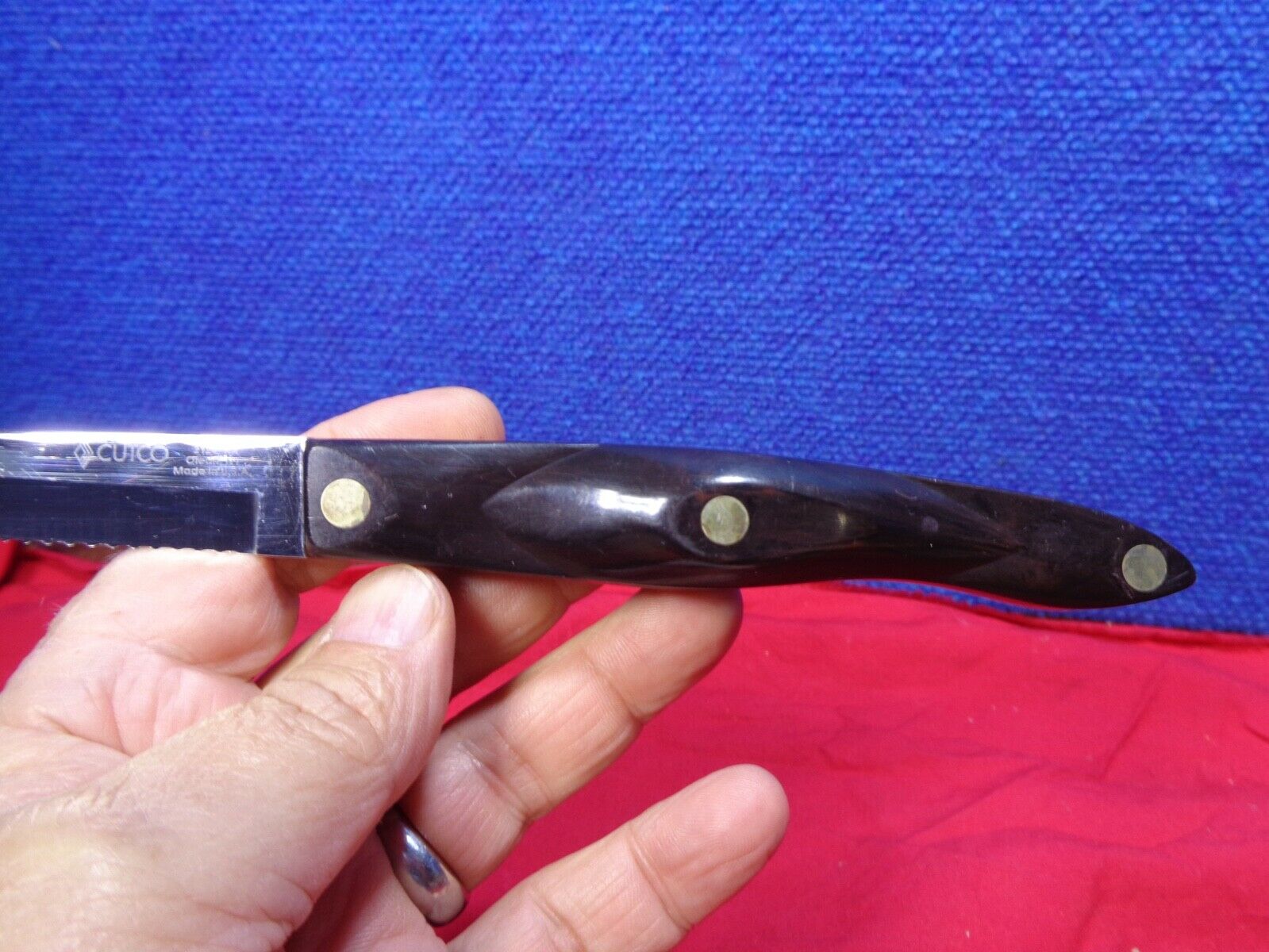 Cutco Knife 2124KA  BROWN Handle #9 - Fresh Stock Dated December 2025