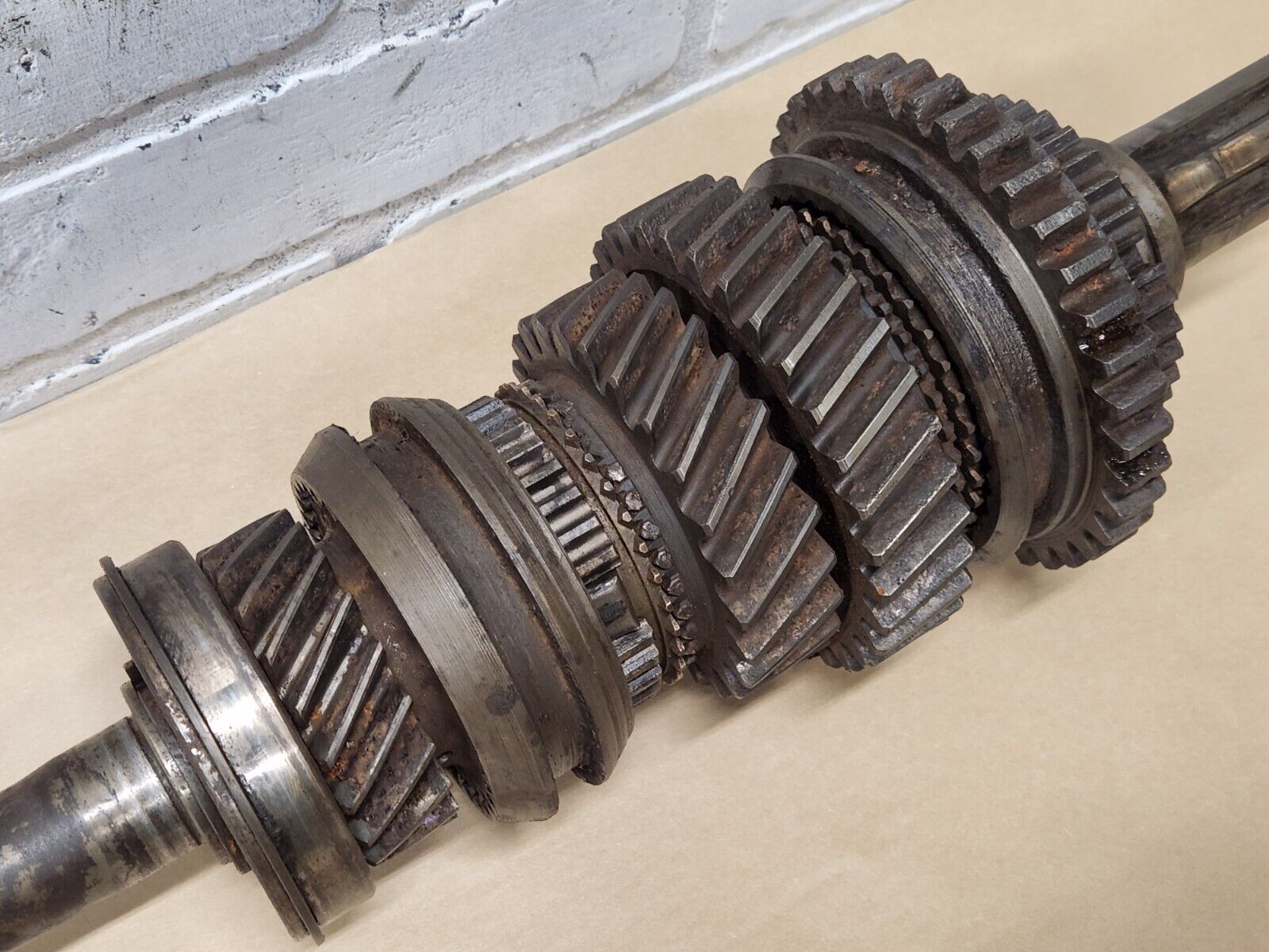 Jeep CJ 1976-79 Factory T150 3spd Manual Transmission Internal Gear Cluster - Fresh Stock Dated February 2026