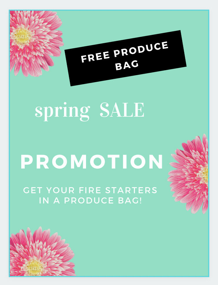 10 pieces Natural Beeswax Fire Starters HandCrafted in USA -Made in USA - Fresh Stock Dated December 2025