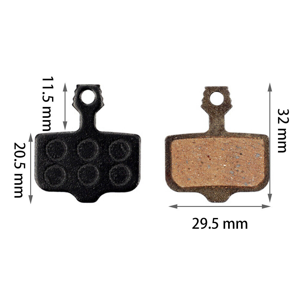2 Pairs Semi Metal Resin Disc Brake Pads fit Avid Elixir CR R E 1 - 3 - 5 - 7 -1 - Fresh Stock Dated February 2026