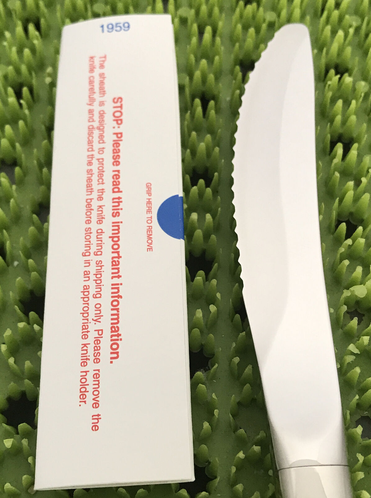 New CUTCO 1959 Steak  Knife Classic Stainless Flatware - Fresh Stock Dated December 2025