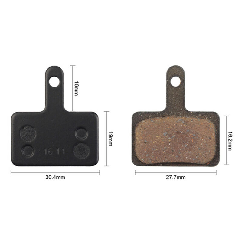 5 Pairs Bicycle Resin Disc Pads Brake 4mm For Shimano M446 M375 Tektro Auriga - Fresh Stock Dated December 2025