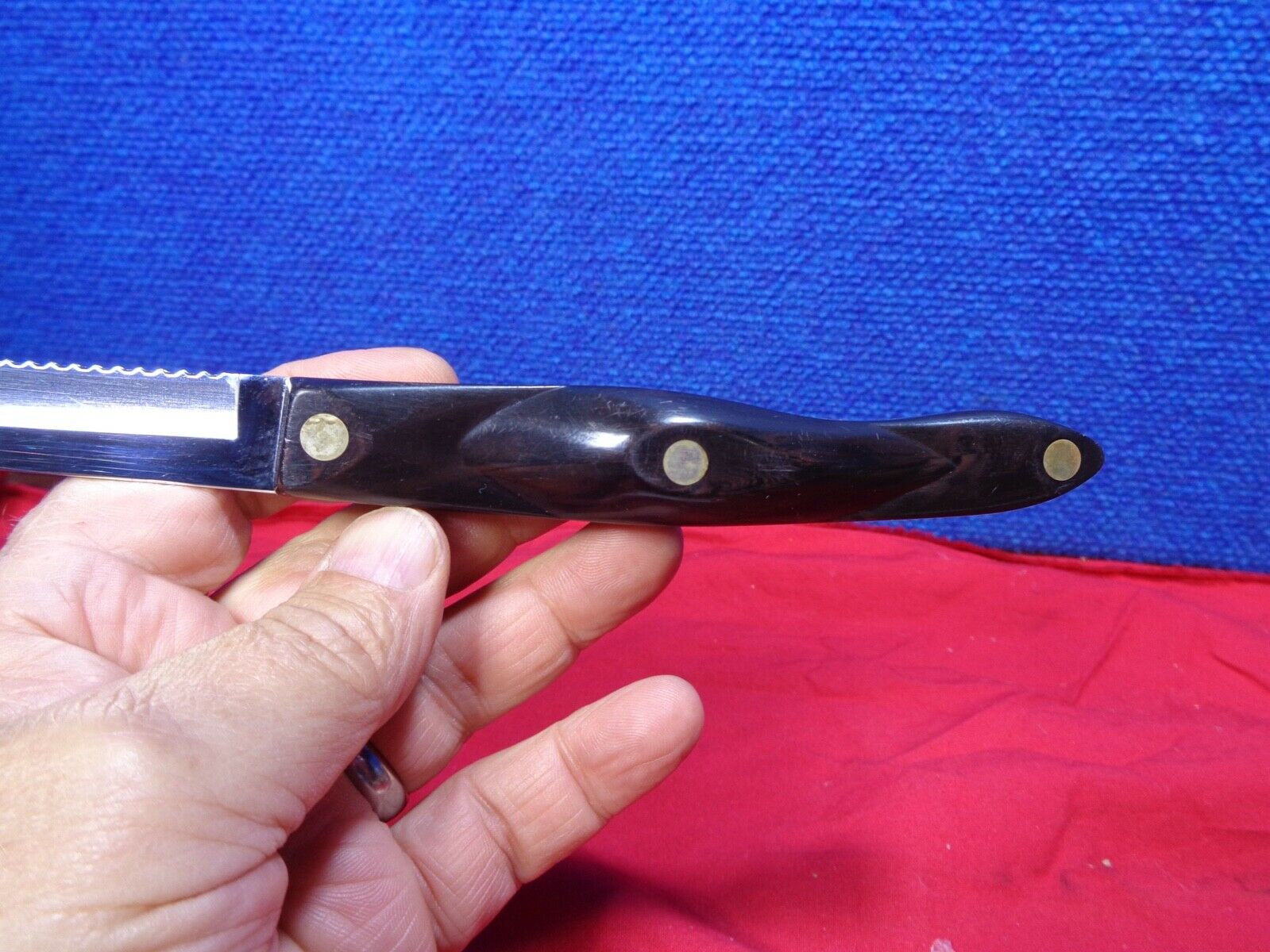 Cutco Knife 2124KA  BROWN Handle #9 - Fresh Stock Dated December 2025