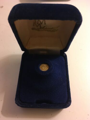 1980 Mini Krugerrand By the international monetary mint + Tiny Lincoln Cent - Fresh Stock Dated February 2026