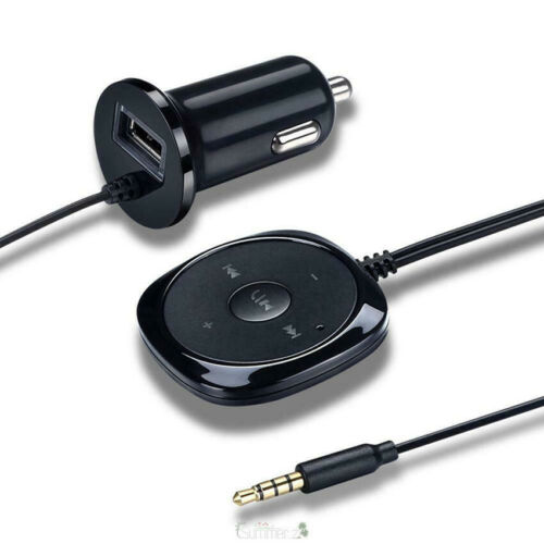 Bluetooth USB Receiver BT to Aux Adapter Car Audio Kit w/3.5mm Dongle Charger RF - Fresh Stock Dated December 2025
