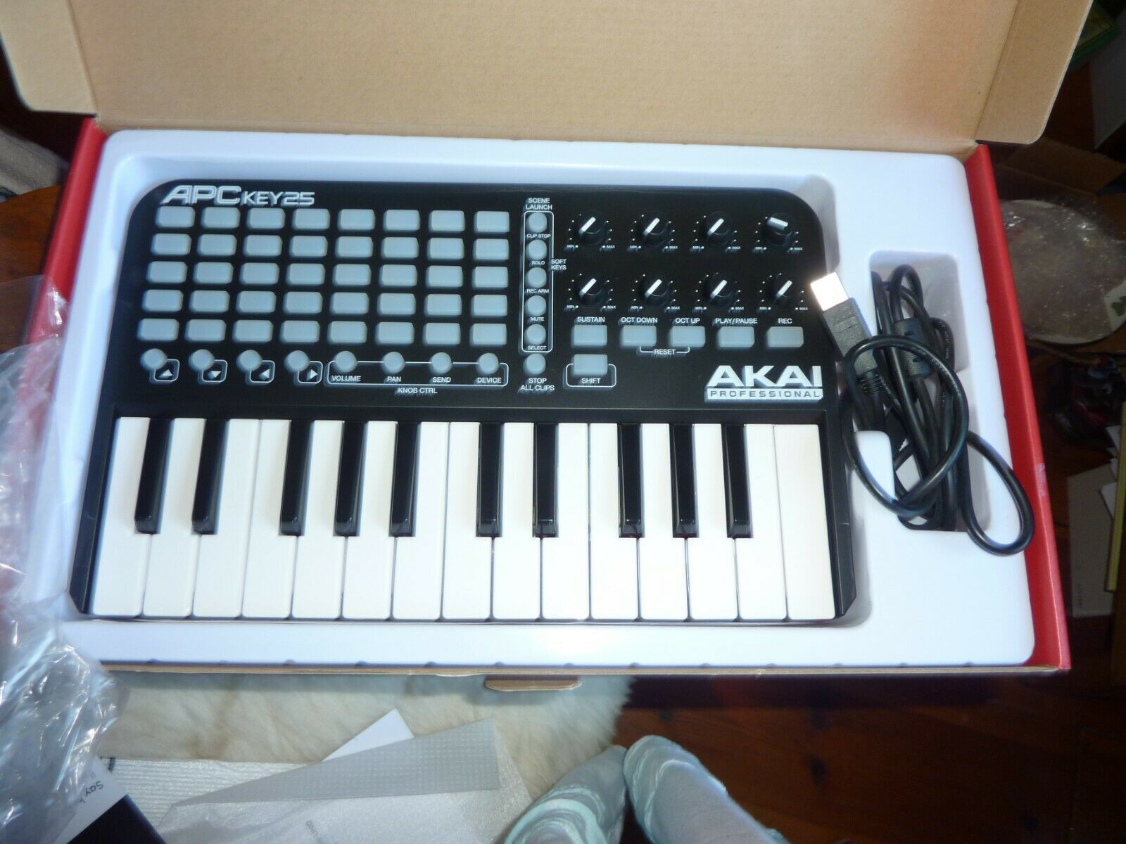 AKAI APC Key 25 Controller W/ Key Board Brand New - Fresh Stock Dated February 2026