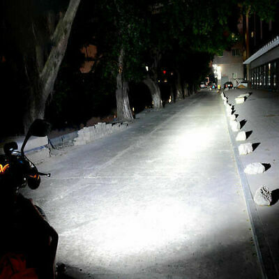 For Honda Goldwing GL1800 2001-2016 White Projector Lens 12 LED Headlight Bulbs - Fresh Stock Dated February 2026