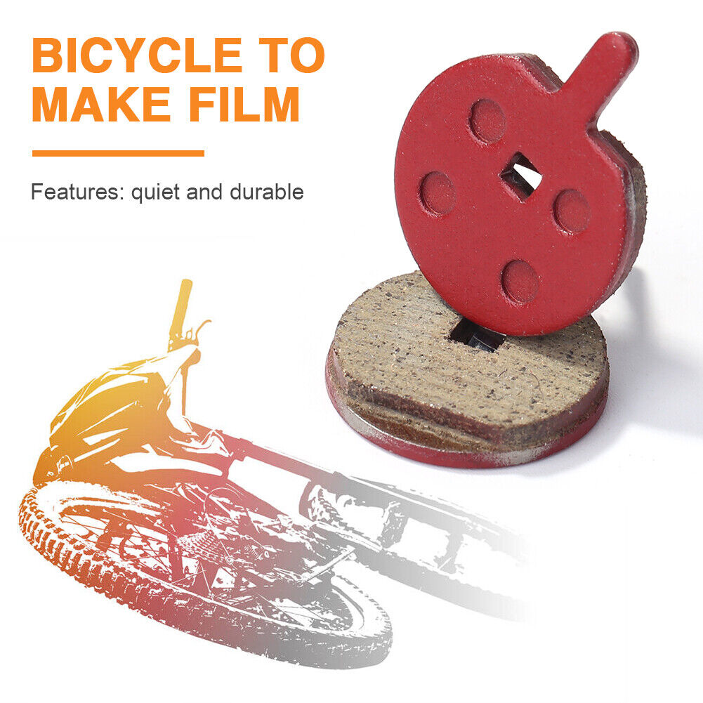 1 Pair Semi-Metallic MTB Mountain Bicycle Disc Brake Pads Cycling Bike Part - Fresh Stock Dated February 2026