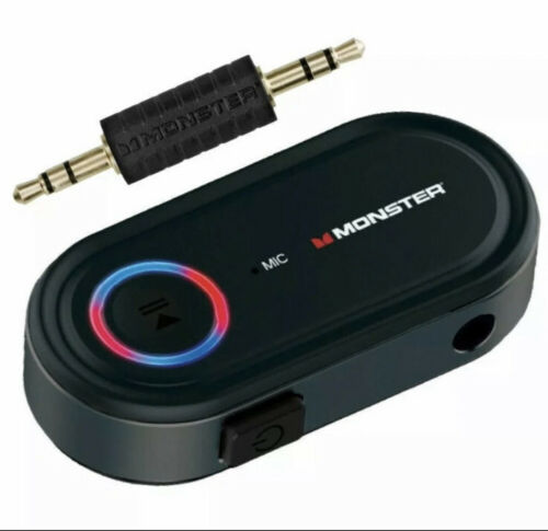 Monster Bluetooth Audio Receiver w/ Google & Siri Virtual Assistant BT 4.2 - Fresh Stock Dated February 2026