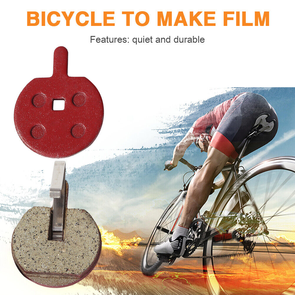1 Pair Semi-Metallic MTB Mountain Bicycle Disc Brake Pads Cycling Bike Part - Fresh Stock Dated February 2026