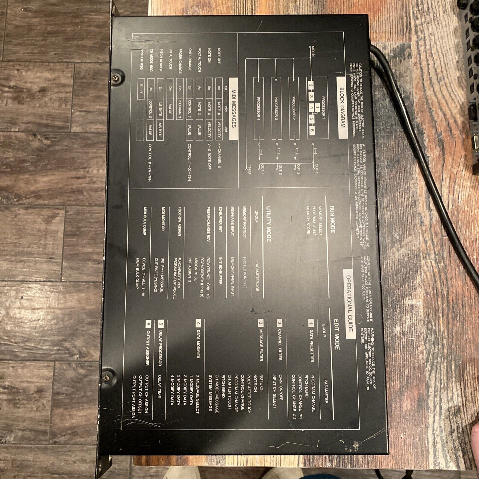 YAMAHA MEP4 PROCESSOR MIDI SIGNAL MODIFIER CONVERTER EFFECTOR RACK STUDIO - Fresh Stock Dated February 2026