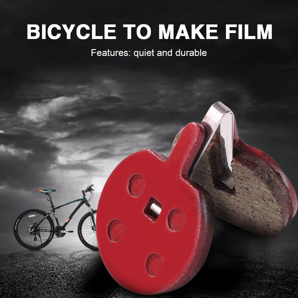 1 Pair Semi-Metallic MTB Mountain Bicycle Disc Brake Pads Cycling Bike Part - Fresh Stock Dated February 2026