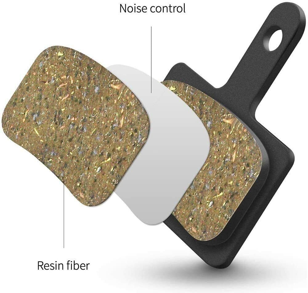 4PC Cycle MTB Resin Brake Pads For Deore Tektro Shimano Disc Brake Disc Pads - Fresh Stock Dated February 2026