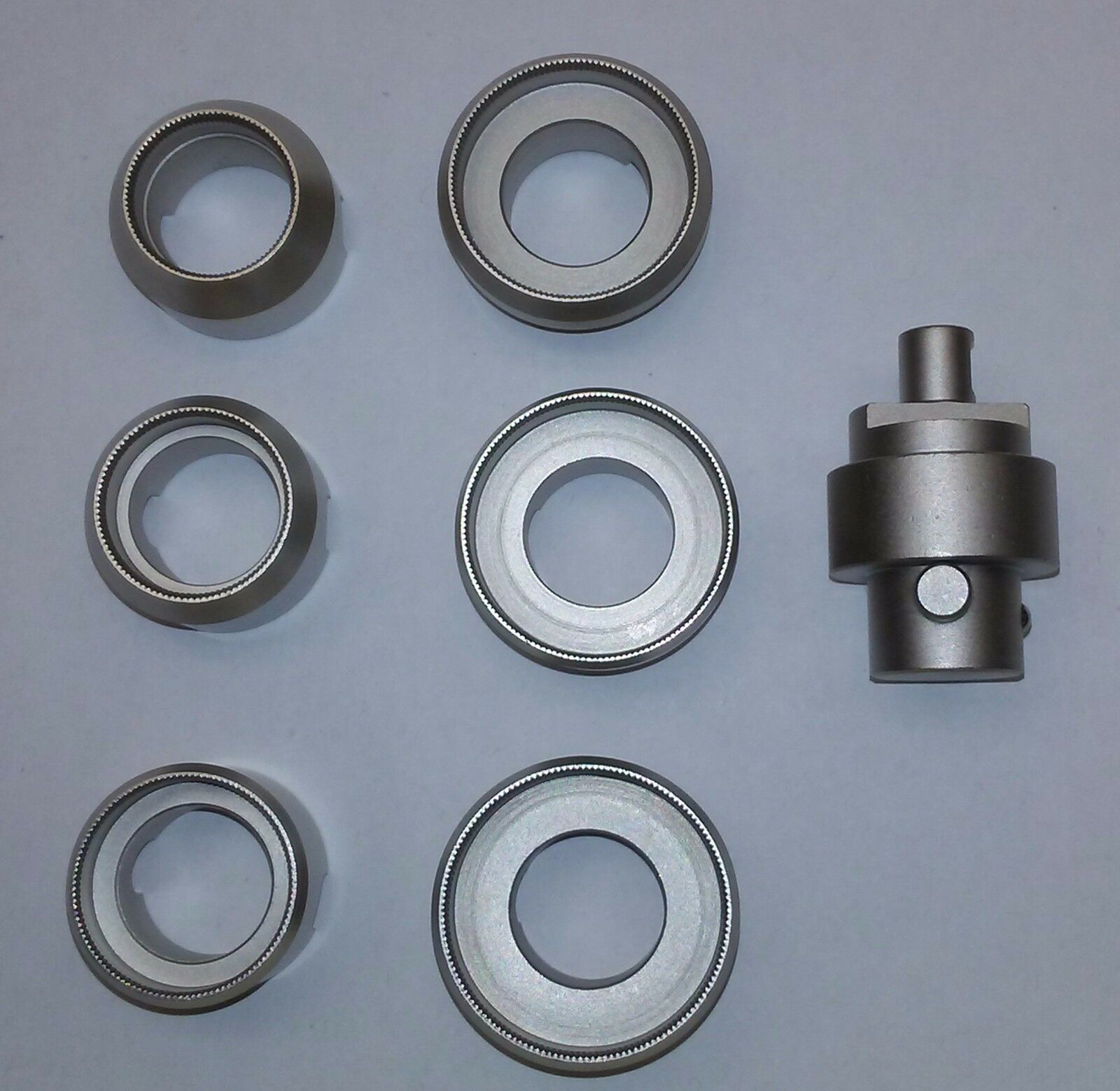 Bergeon Six Chucks with Mounting Adapter for Waterproof Case Opener 5700 - Fresh Stock Dated February 2026