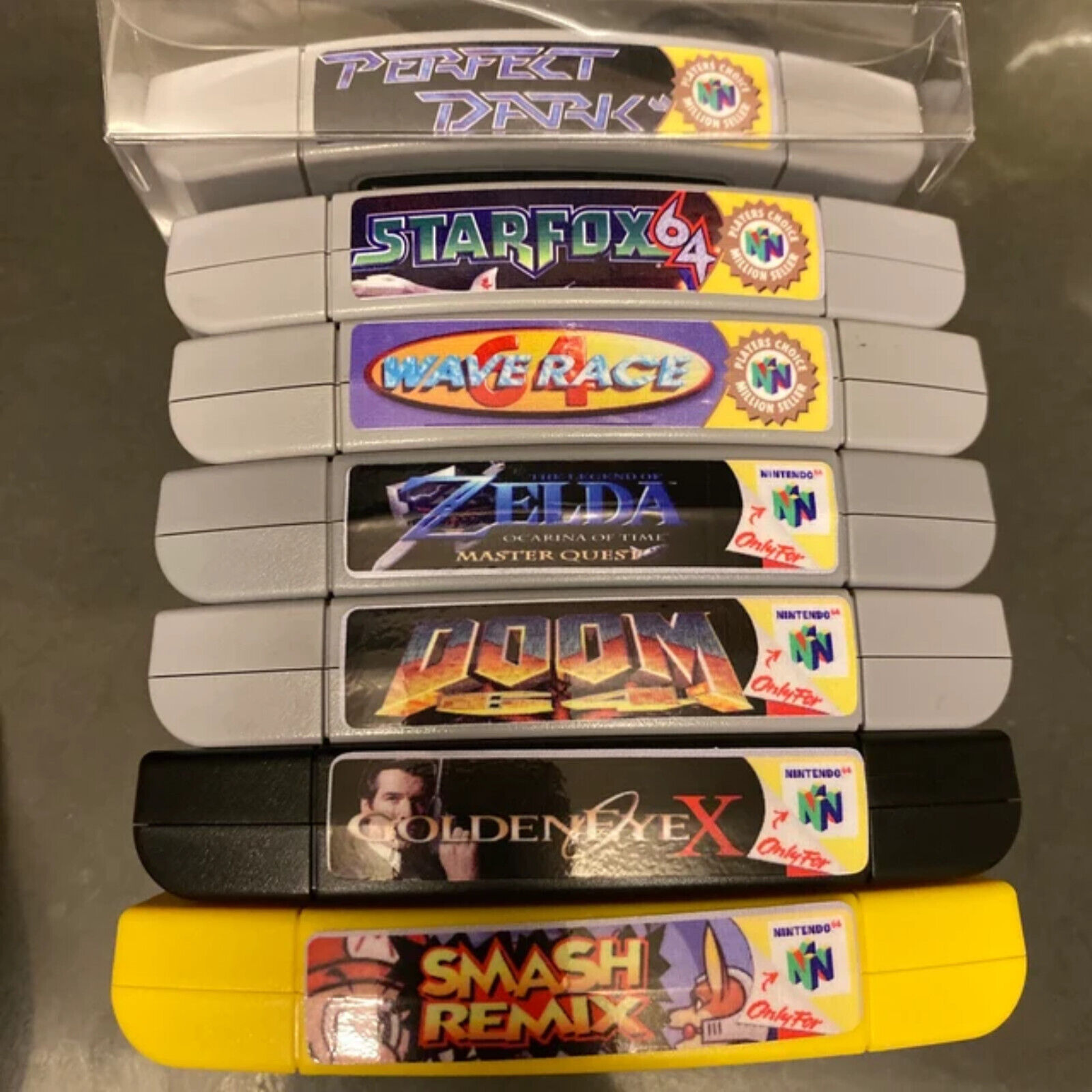 64 N64 End Labels All 296 Custom Game Stickers +131 Extras, Variants - Fresh Stock Dated February 2026