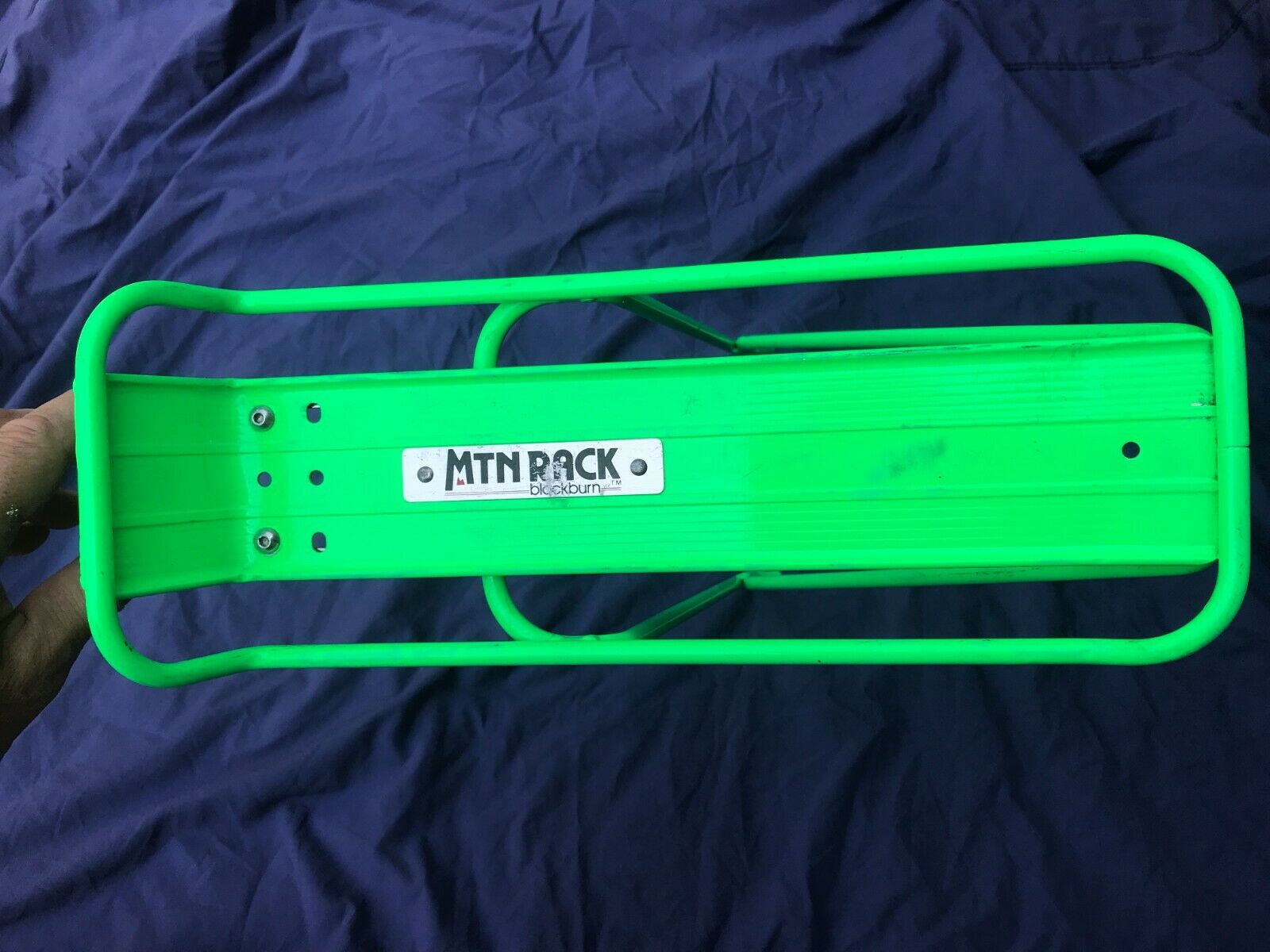 Vintage Blackburn MTN Rack Rare Bright Green MTB ATB - Fresh Stock Dated December 2025