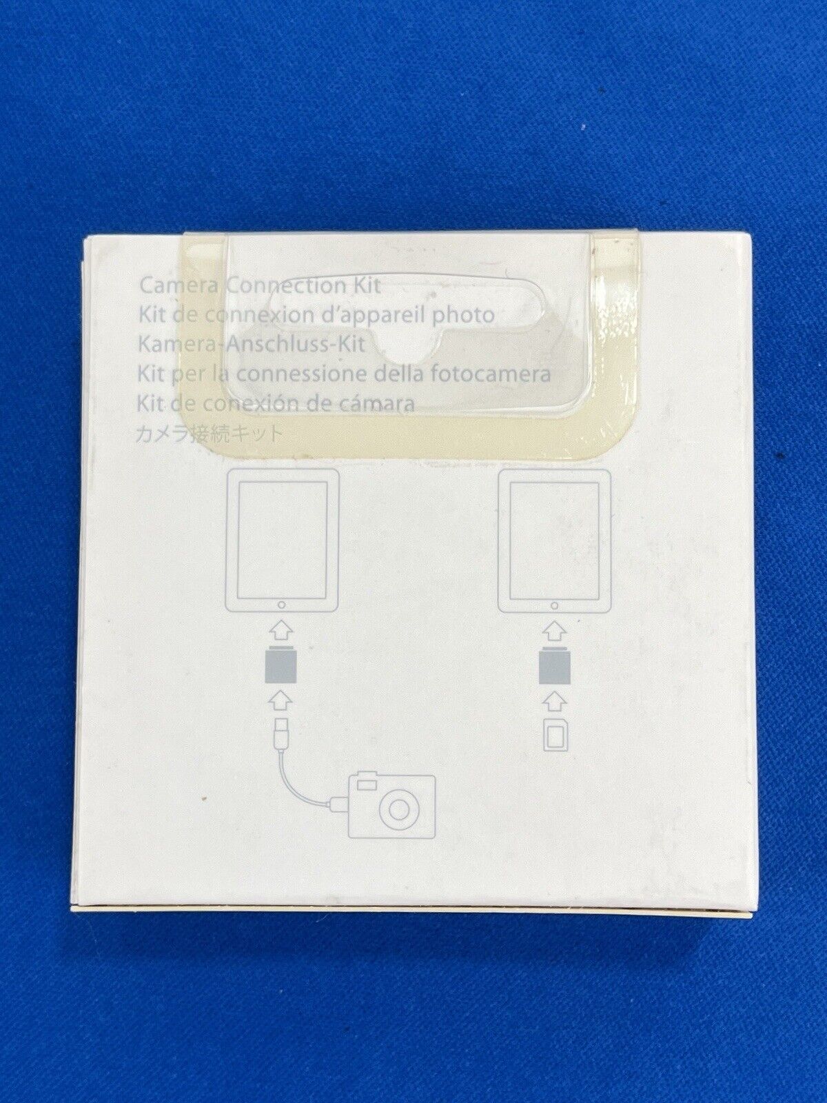 Apple iPad Camera Connection Adapter Kit Two Pieces NIB - Fresh Stock Dated December 2025