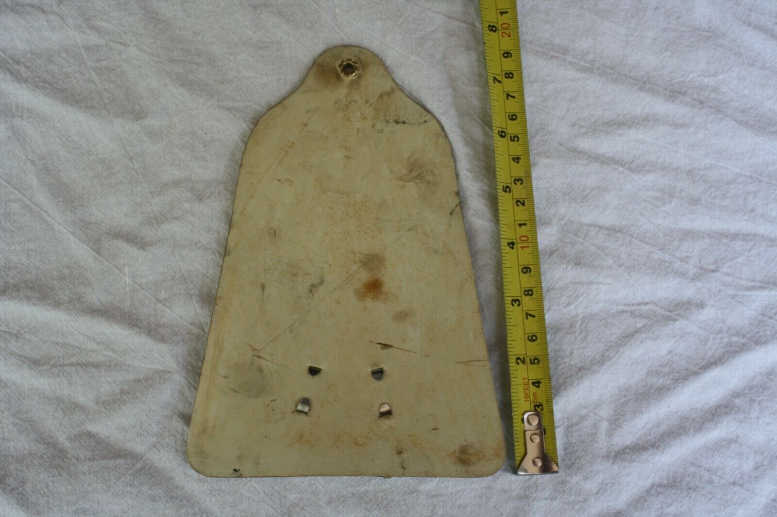 VINTAGE BICYCLE MUD FLAP WITH RED STAR REFLECTOR - Fresh Stock Dated December 2025