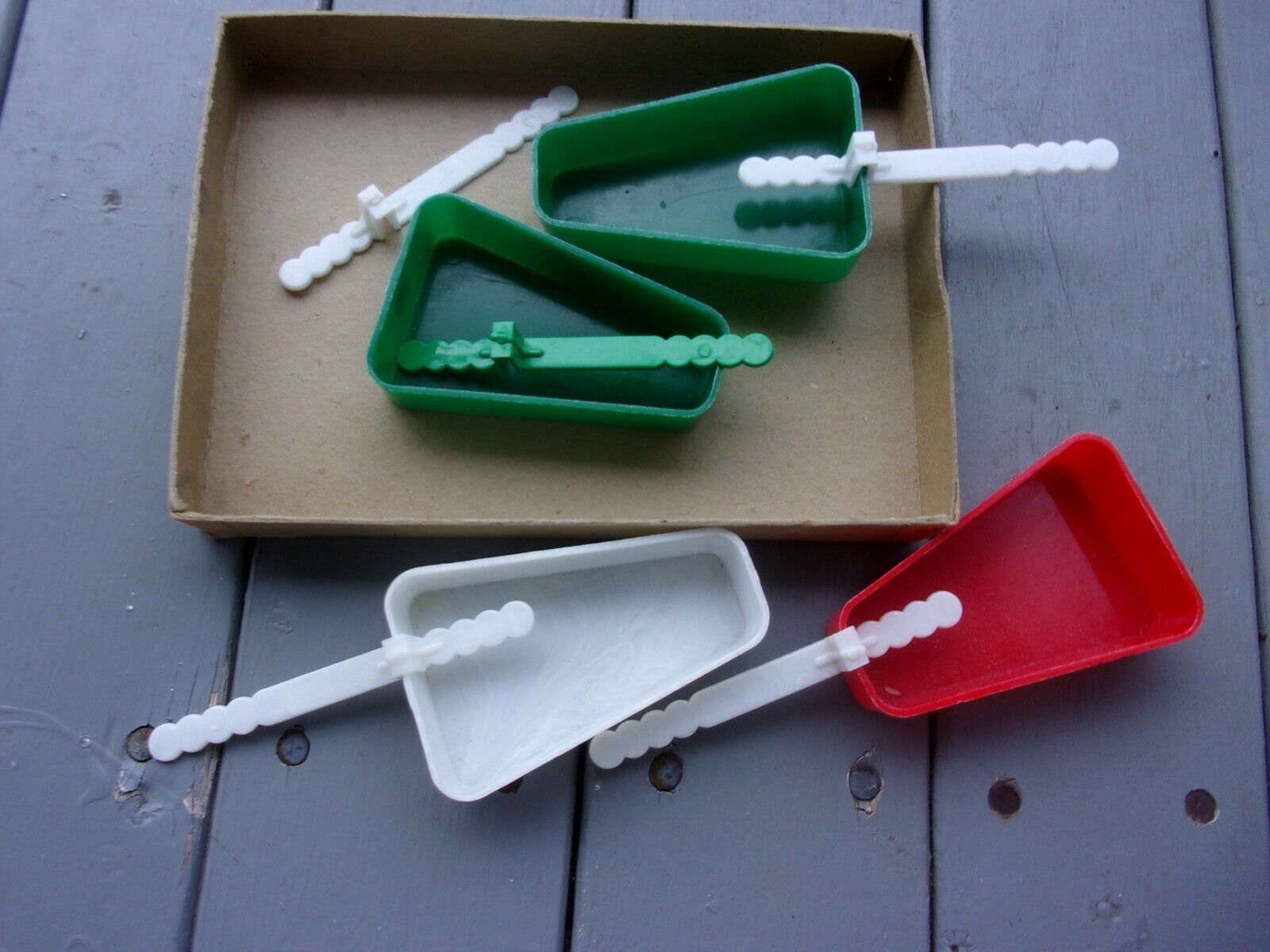 Home Treat Ice Pop Vintage Popsicle Molds  Leominster Massachusetts Made in USA - Fresh Stock Dated February 2026