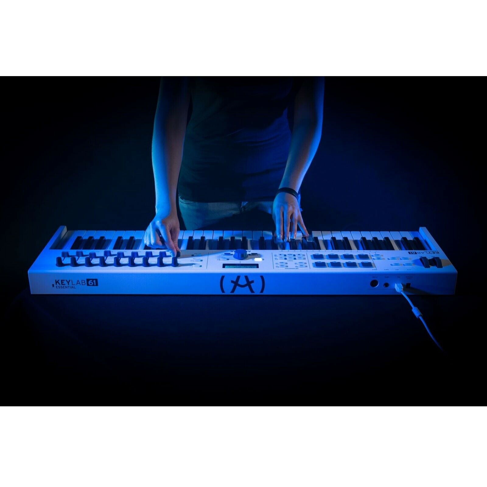 Arturia Keylab Essential 61 61-key USB MIDI Keyboard Controller w Ableton Lite - Fresh Stock Dated February 2026