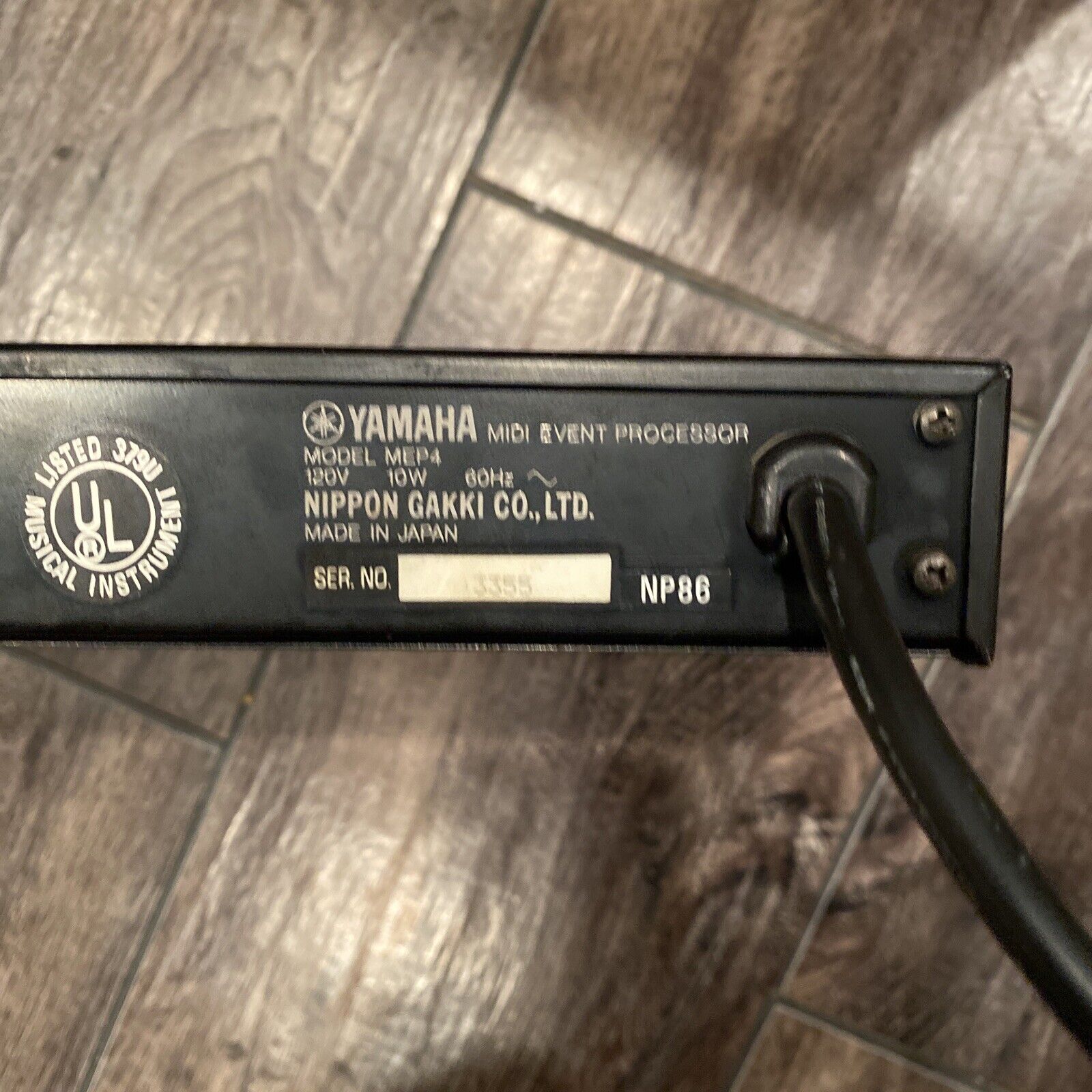 YAMAHA MEP4 PROCESSOR MIDI SIGNAL MODIFIER CONVERTER EFFECTOR RACK STUDIO - Fresh Stock Dated February 2026