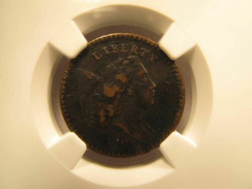 1794 1/2C HALF CENT VF DETAILS ENVIRONMENTAL DAMAGE NGC C544 - Fresh Stock Dated February 2026