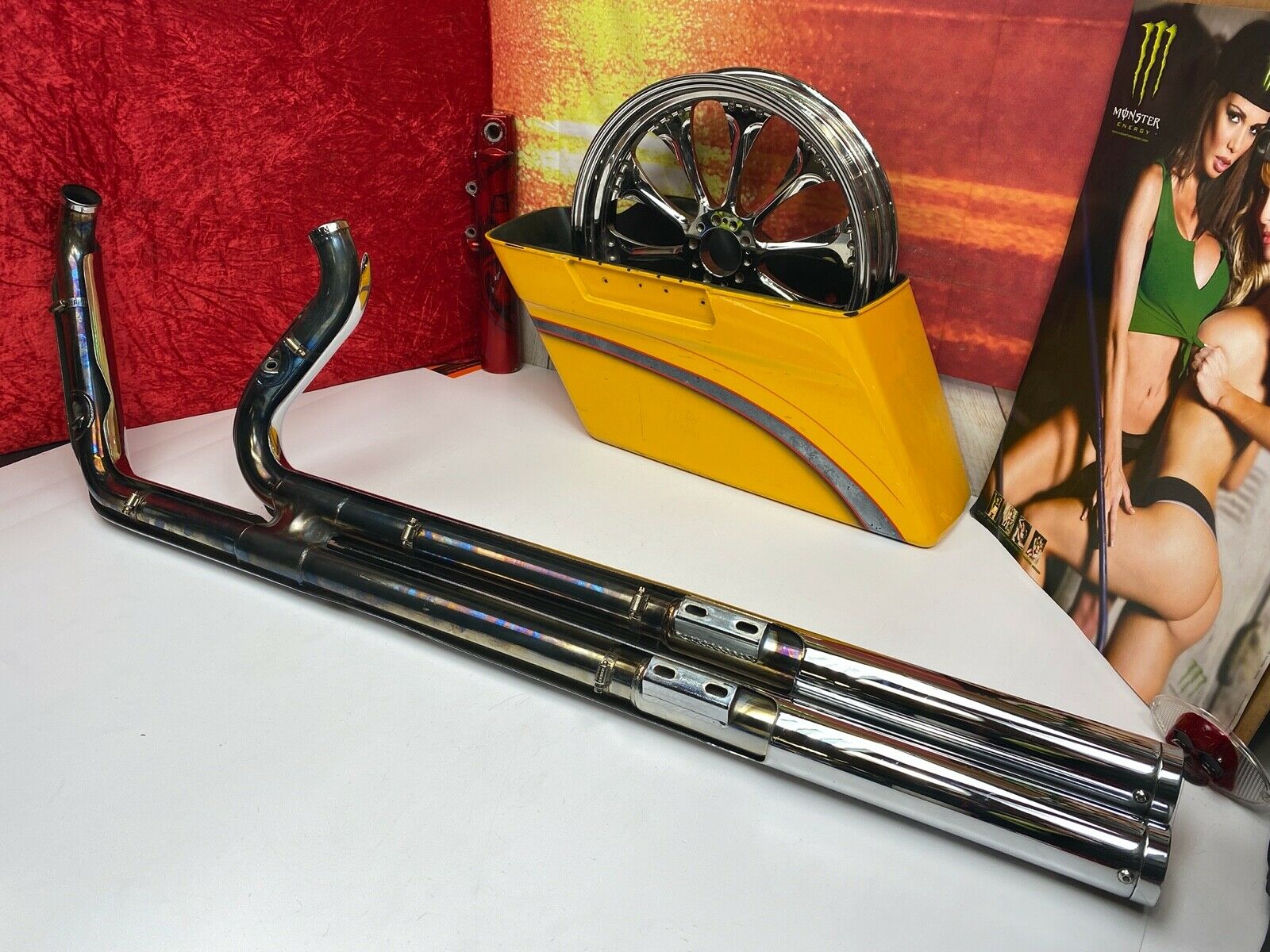 🔥12-17 Harley Softail Vance & Hines Big Long Shots🔥 - Fresh Stock Dated February 2026