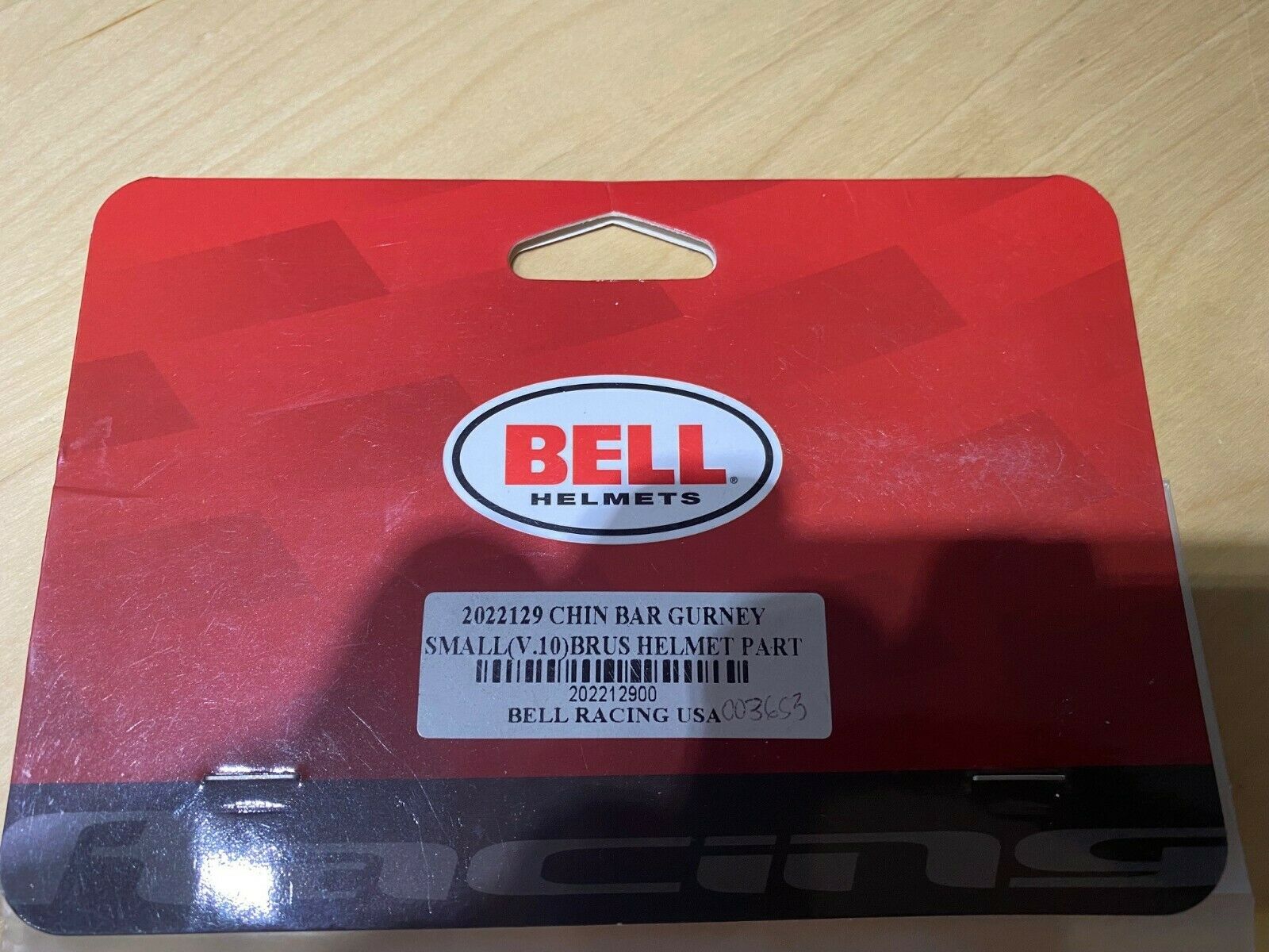 Bell Helmets 2022129 Chin Bar Gurney Clear NEW - Fresh Stock Dated February 2026