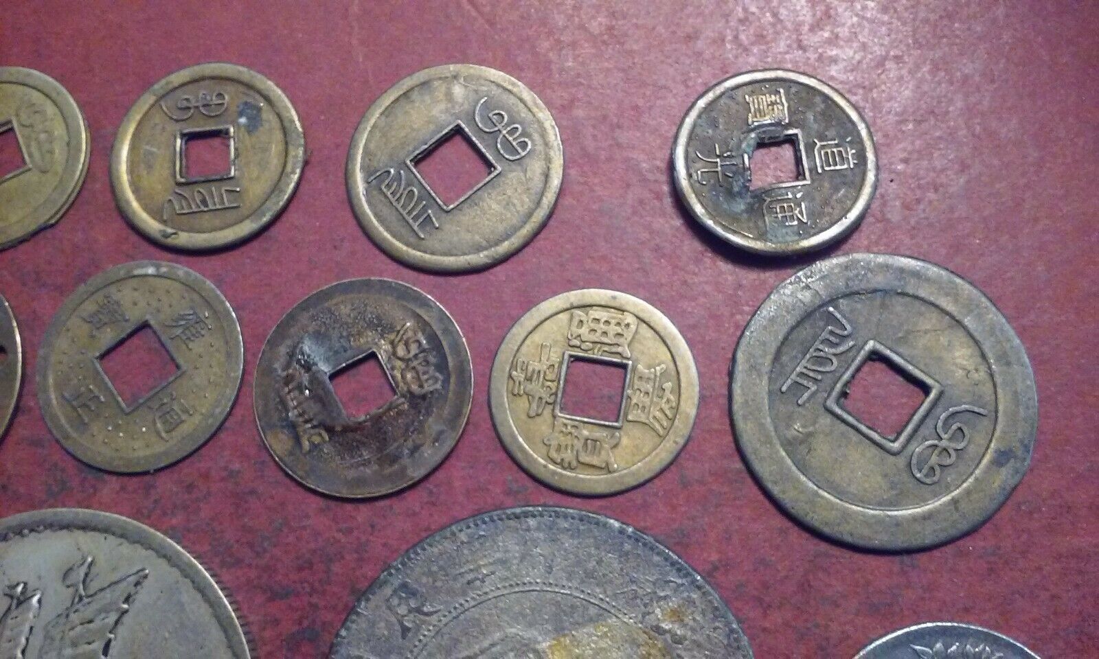 Junk Drawer Estate Lot 18 Various ASIAN CHINESE COINS Unsearched & Unidentified - Fresh Stock Dated February 2026