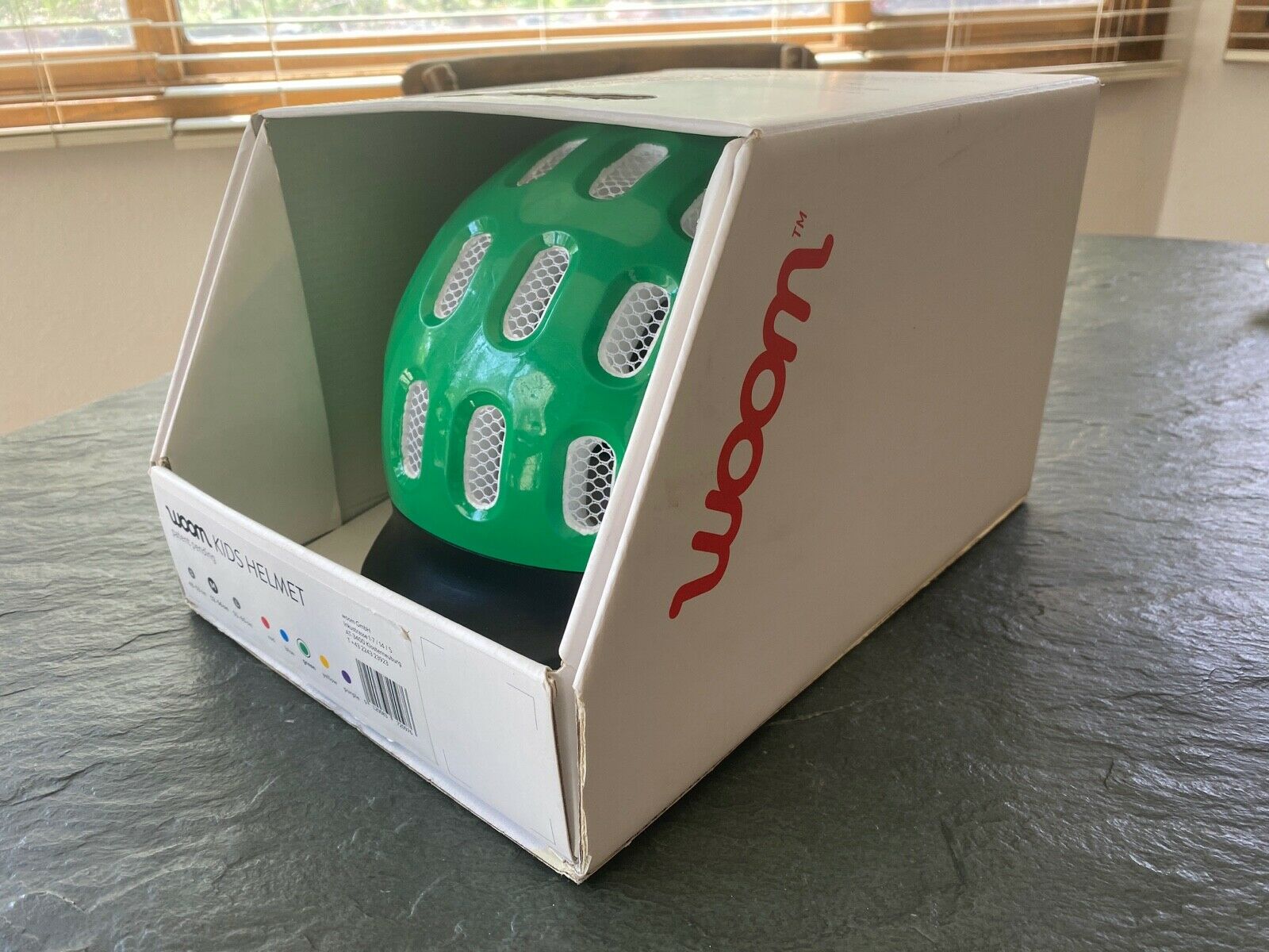 Woom 2 Bike Green + Woom Green Helmet + Woom 2 FREEWHEEL KIT installed - Fresh Stock Dated February 2026