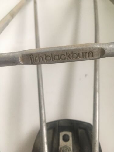 Vintage Jim Blackburn Seat Stay Mount Rack For Larger Frames. Includes Clamps - Fresh Stock Dated December 2025