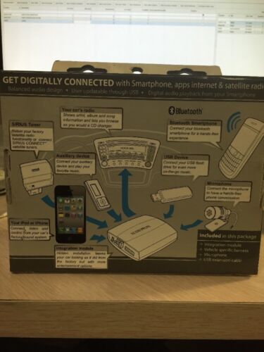 Audiovox Driven by Dice MediaBridge AMBR-1502-NIS w/ FREE Belkin 3.5mm aux cable - Fresh Stock Dated February 2026