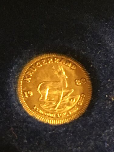 1980 Mini Krugerrand By the international monetary mint + Tiny Lincoln Cent - Fresh Stock Dated February 2026