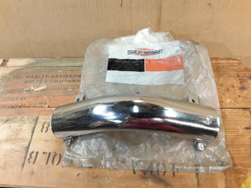 NOS OEM Harley Davidson Ironhead Sportster Rear Exhaust Heat Shield XLCH XLH XL - Fresh Stock Dated February 2026