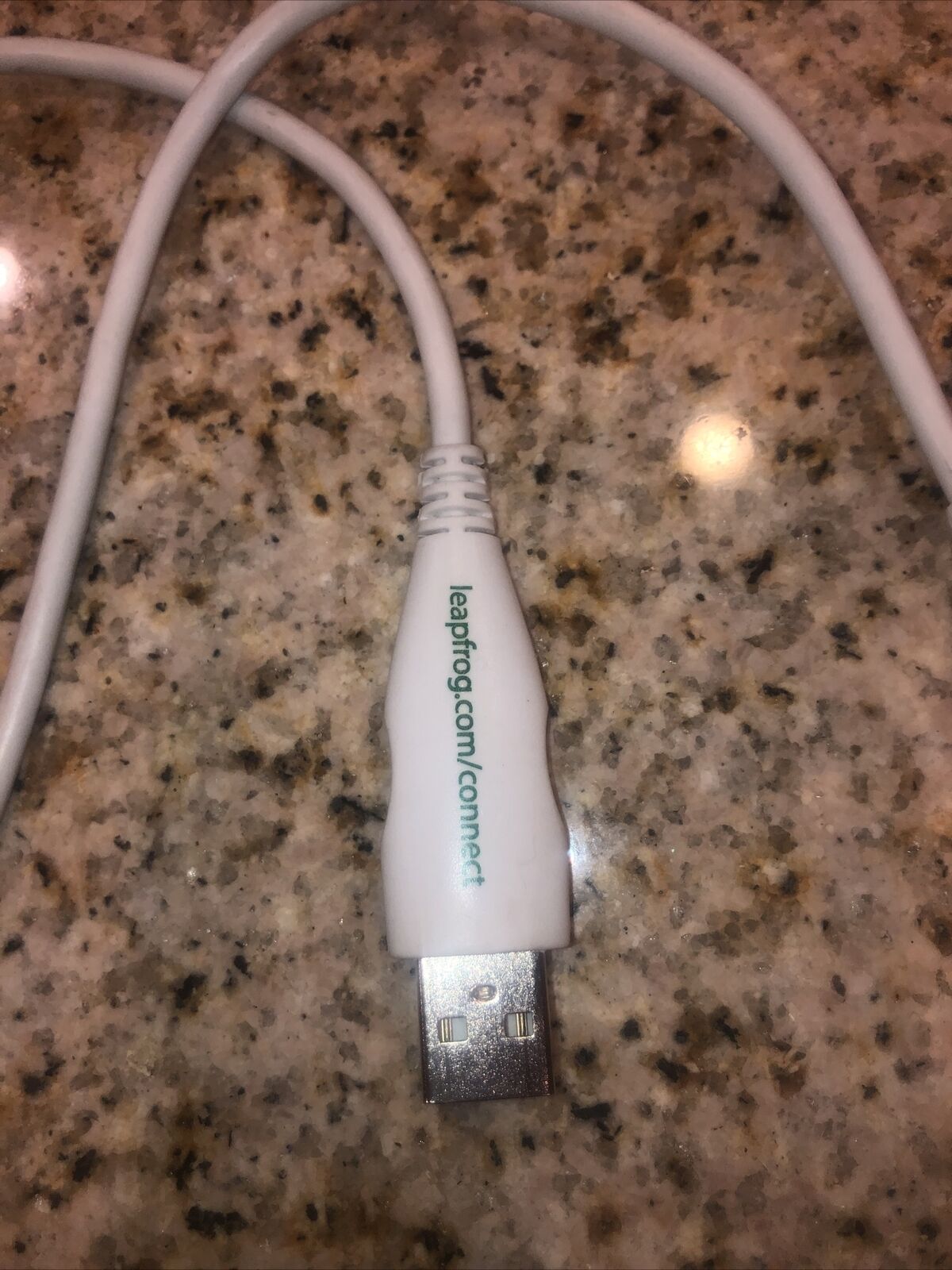 Original Leapfrog White Cable SYNC Connect Cable for LeapPad USB Data Cord OEM - Fresh Stock Dated February 2026