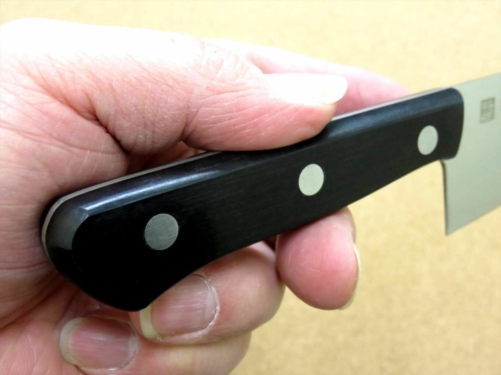 Japanese Kitchen Small Knife 110mm 4 in Double-edged Fishing Outdoor SEKI JAPAN - Fresh Stock Dated December 2025