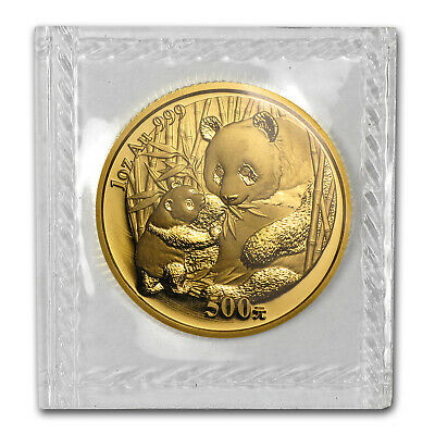 2005 China 1 oz Gold Panda BU (Sealed) - SKU #4248 - Fresh Stock Dated February 2026