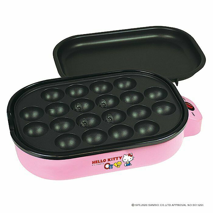 Hot plate 2 way Hello Kitty Detachable Ahijo Cooking Home Party Sanrio DHL Japan - Fresh Stock Dated February 2026