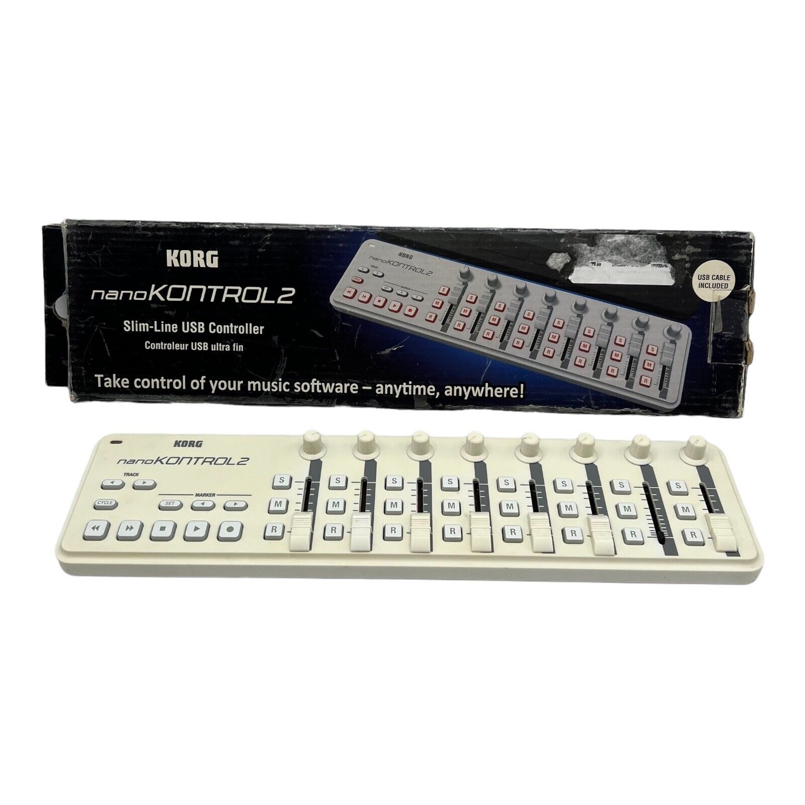 Korg nanoKONTROL2 + nanoKEY2 + nanoPAD2 Slim-Line USB Control Surface BUNDLE - Fresh Stock Dated December 2025