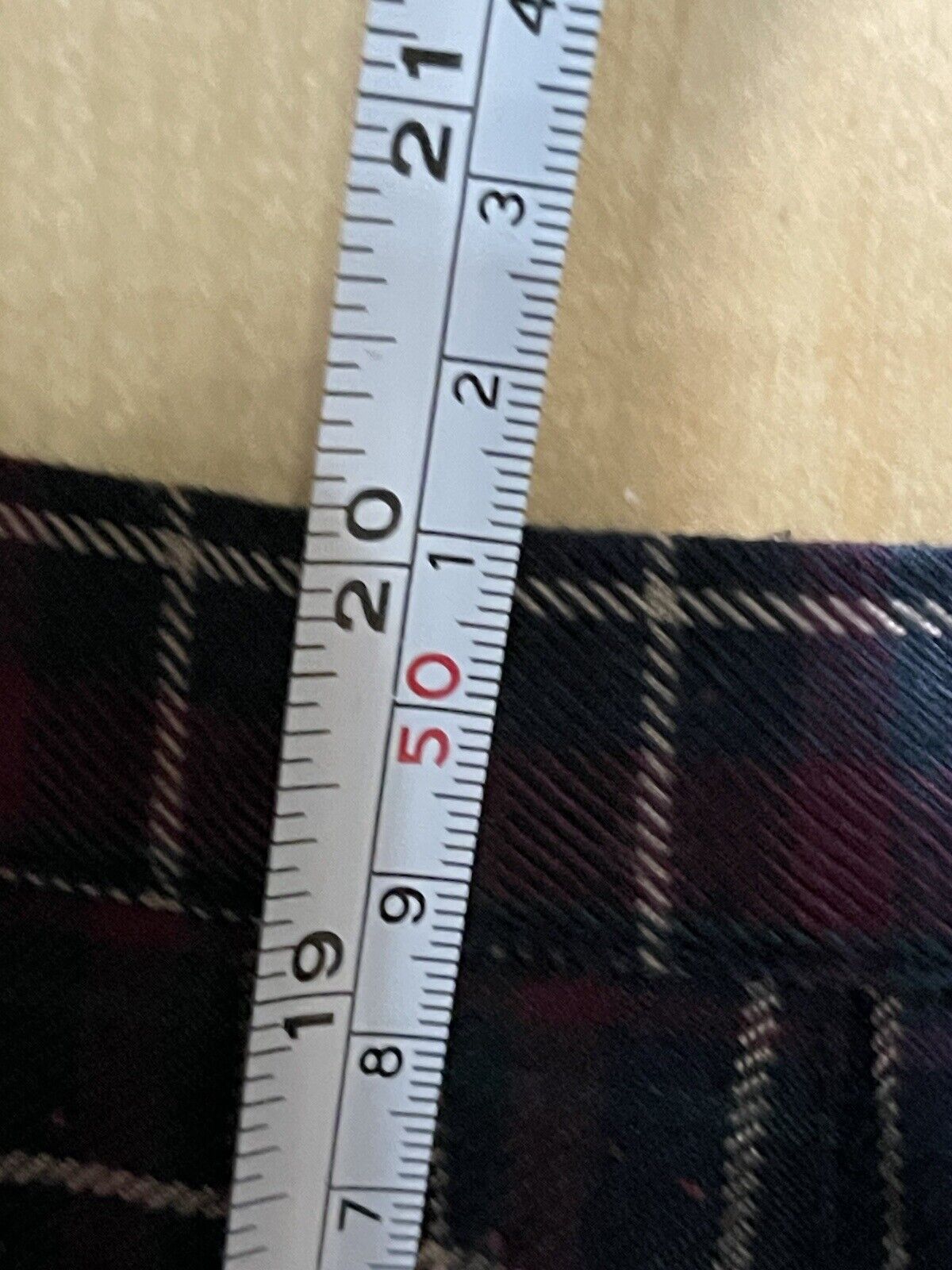 Vintage Briggs women's skirt 6 burgundy green gold plaid pleated - Fresh Stock Dated March 2026