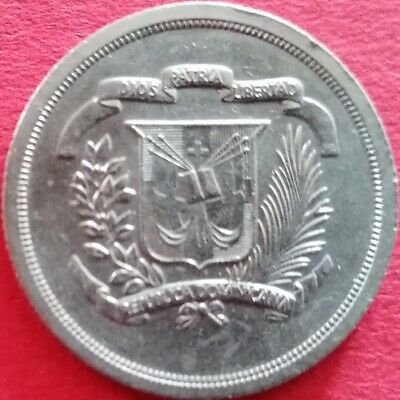 DOMINICAN REPUBLIC 25 CENTAVOS 1979 Dominicana Dominikanische Dominicaine Dom Rp - Fresh Stock Dated February 2026