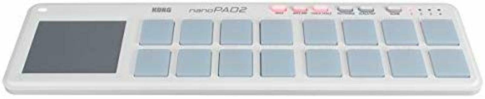 KORG USB MIDI Controller nanoPAD2 White New in Box F/S w/Tracking# Japan New - Fresh Stock Dated February 2026