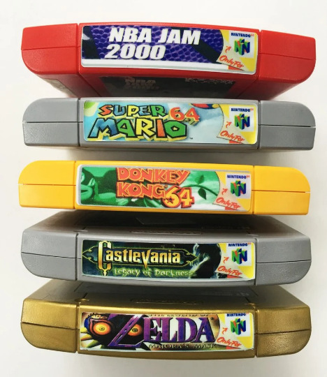 64 N64 End Labels All 296 Custom Game Stickers +131 Extras, Variants - Fresh Stock Dated February 2026
