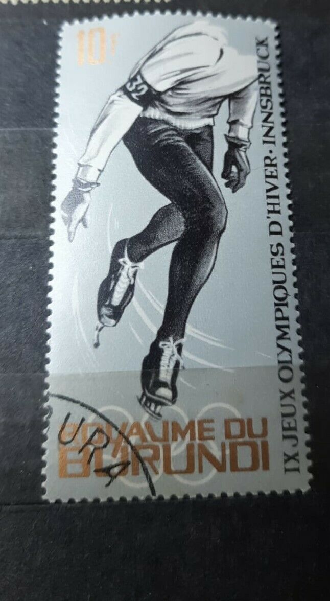 9th Winter Olympic Games, Innsbruck, 1964, Burundi SC#68-72 used set - Fresh Stock Dated January 2026