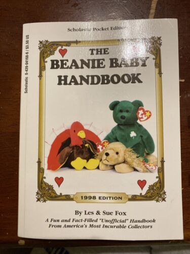 The Beanie Baby Handbook (1998 Edition) And Collectors Cards - Fresh Stock Dated December 2025