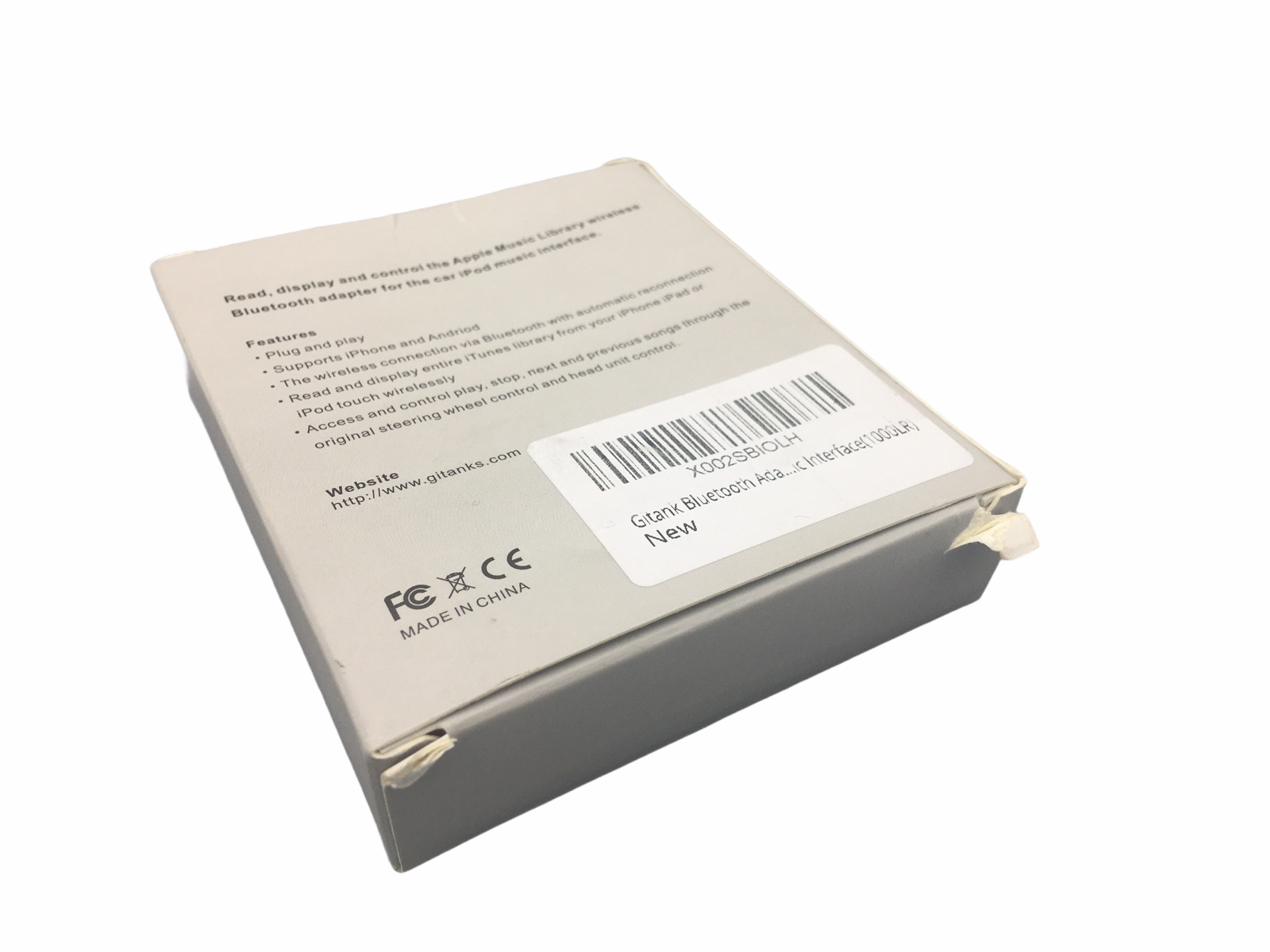 Wireless Bluetooth Music Interface Adaptor For In Car iPod Integration - Fresh Stock Dated February 2026