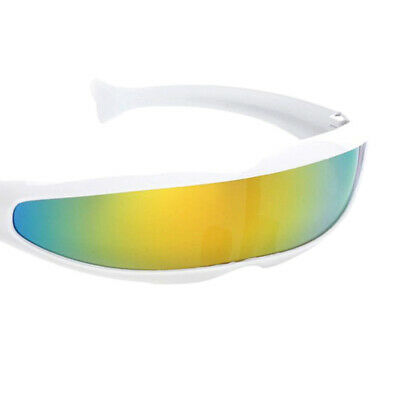 5x Futuristic Soldier Glasses Space Alien Robot Sunglass Cosplay Photo Props - Fresh Stock Dated February 2026