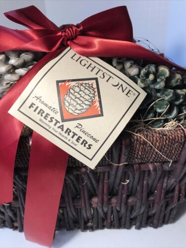 Lightsone Fire-starter Aerobatic Pine Cones - Fresh Stock Dated December 2025