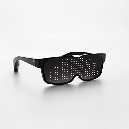 Chemion - Customizable Bluetooth Led Glasses For Raves, Festivals, Fun, Parties, - Fresh Stock Dated December 2025